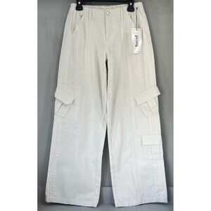 Los Angeles Sixty Six Girl’s Junior  Wide‎ Legged Baggy Street Wear White NWT 9